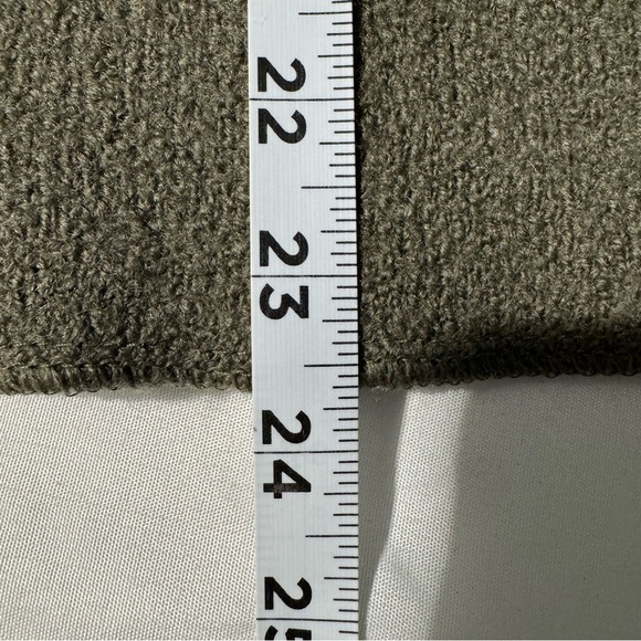 Vintage André Christian 100% Wool Zip Up Sweater Green Size Medium - Picture 8 of 10